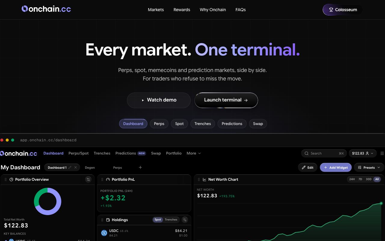 Bitso Onchain interface screenshot